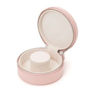 Round box with zipper Sophia RED