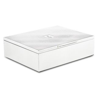 Silver jewelry and watch box