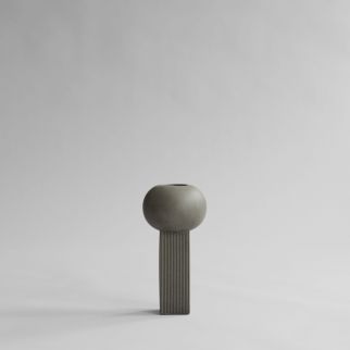 Empire Vase, Mini - Dark Grey