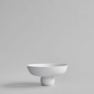 Baburu Bowl, Medio - Bone White TEST
