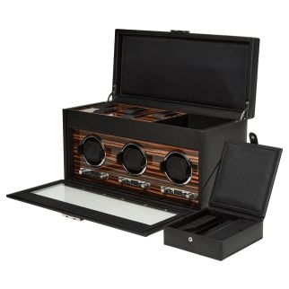 3-Module Watch Winder with Storage - Roadster
