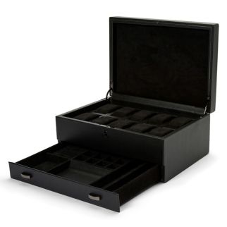 Box for 10 watches with drawer British Racing